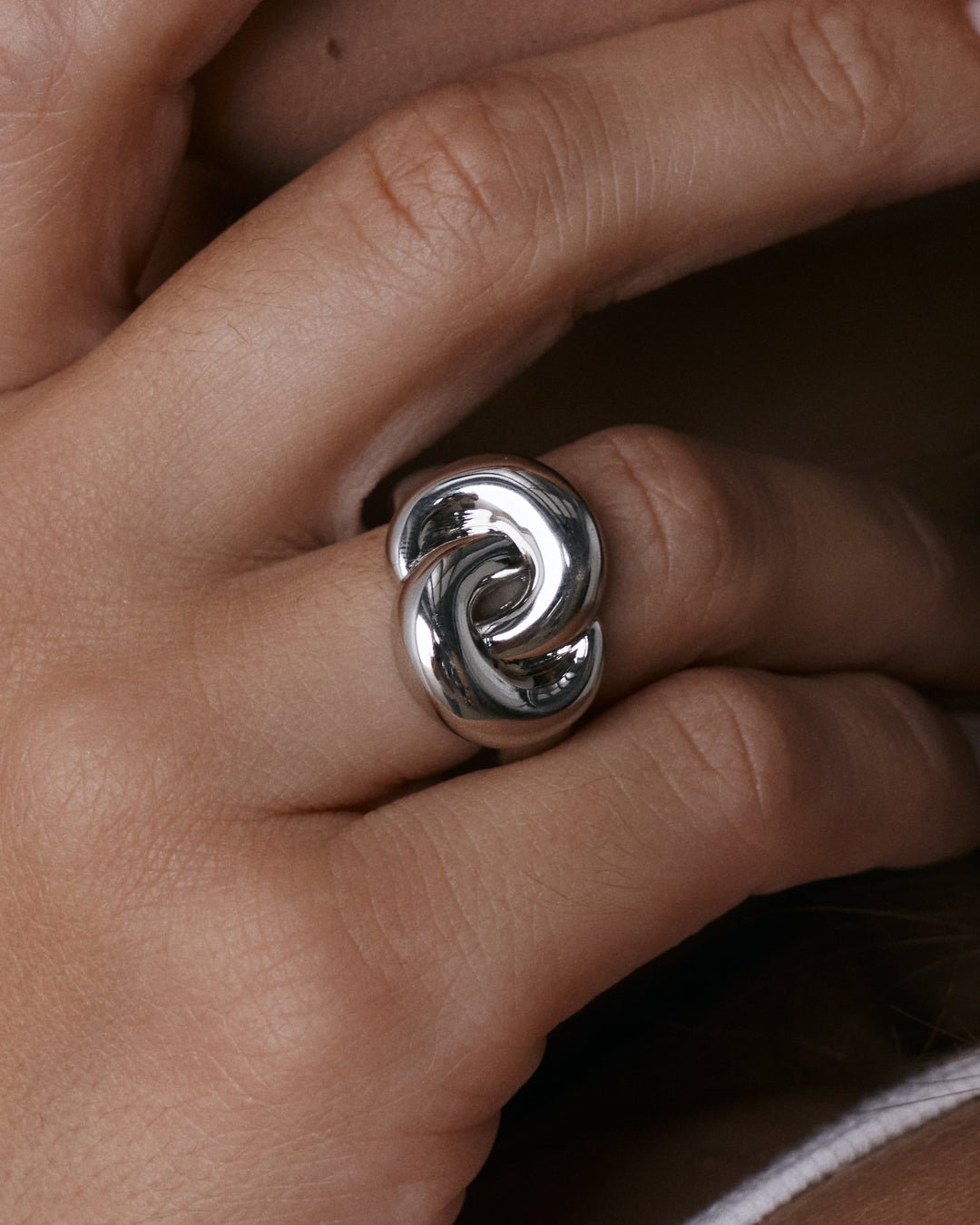 The Solstice Knot Ring-Gold - Image 2