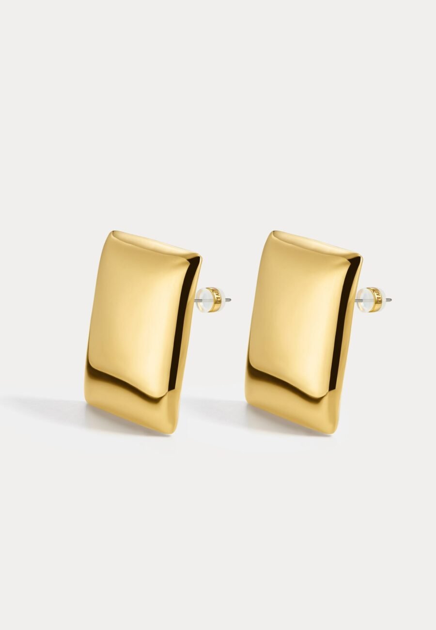 The Biarritz Studs- Gold
