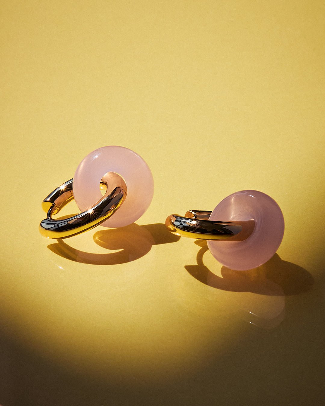 The Rio Washer Hoops- Silver - Image 3