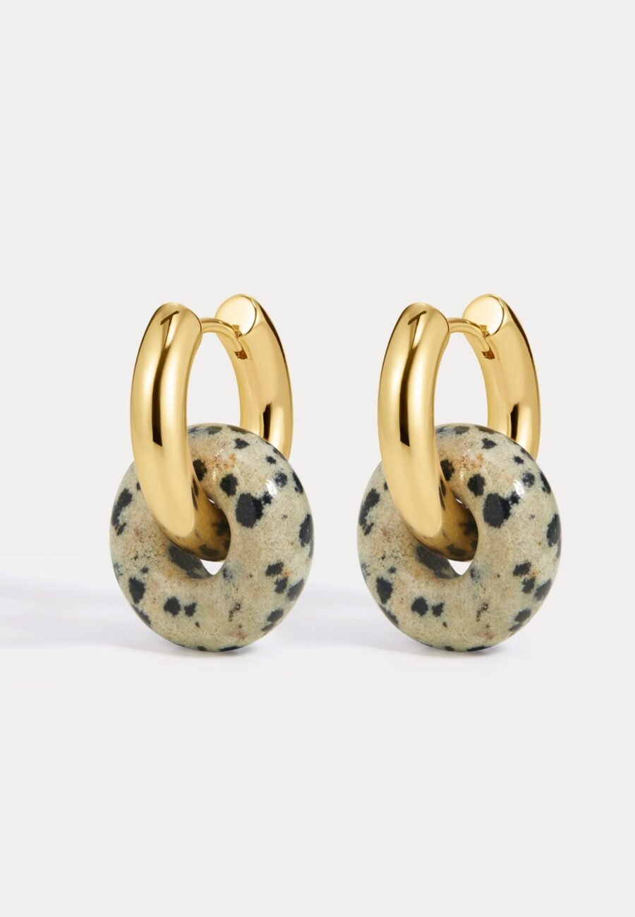 The Palma Washer Hoops- Gold (Ships Early June)