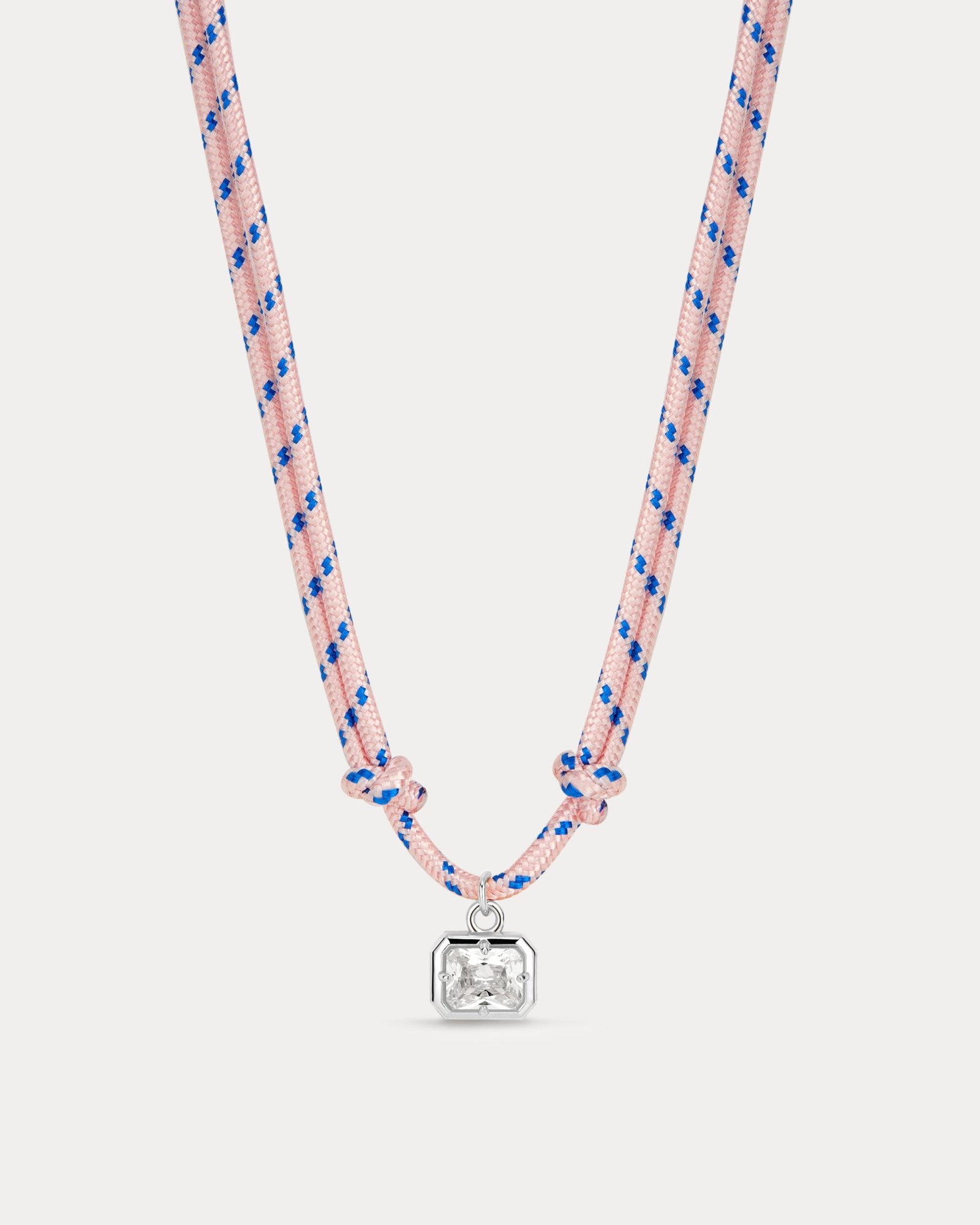 The Playa Paracord Necklace- Silver